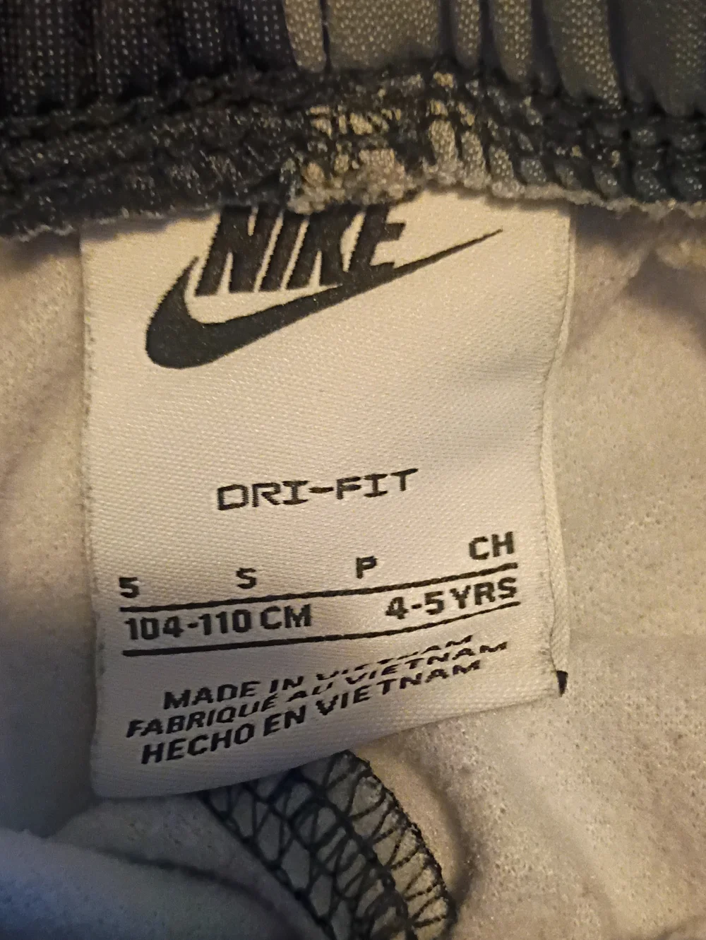 Nike Black & Gray Kids Track Jacket and Joggers 4-5